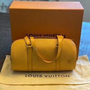 Louis Vuitton Soufflot Epi Yellow